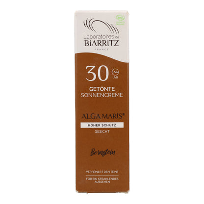 Crema facial color amber spf30 Biarritz