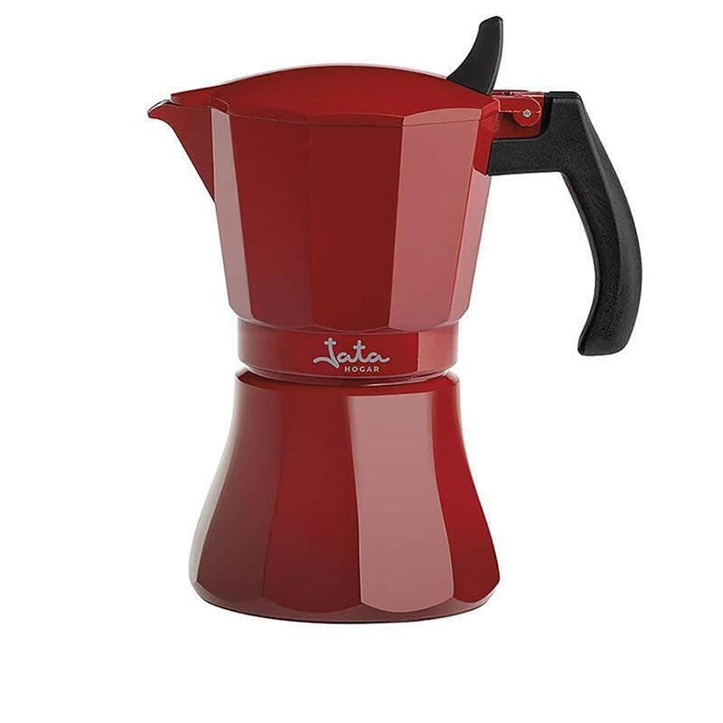 Cafetera Italiana Jata Hogar Hcaf2012/ 12 Tazas/ Roja Vulcano_0