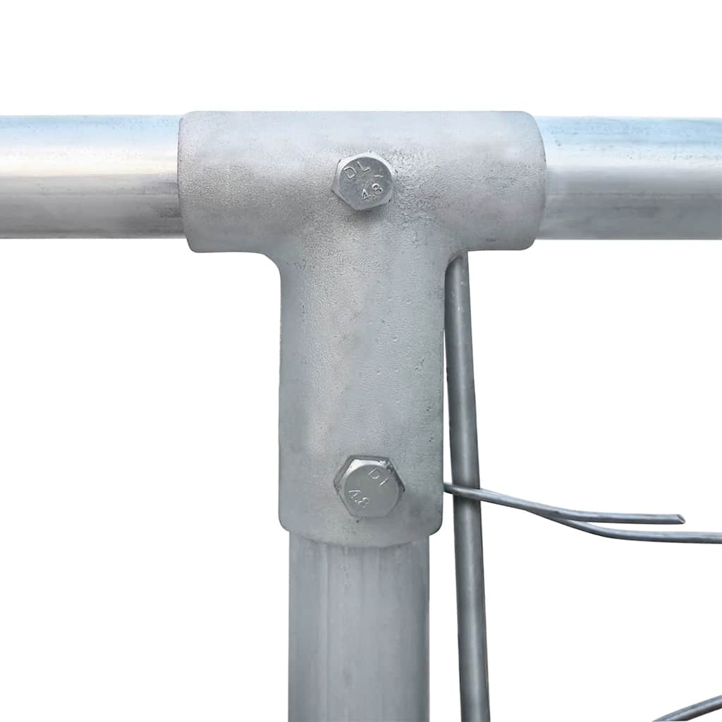 Perrera De Exterior De Acero Galvanizado 4x4x1 M_5