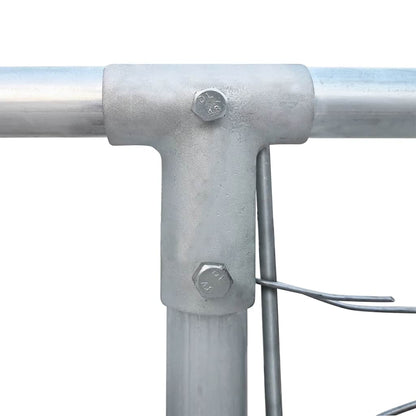 Perrera De Exterior De Acero Galvanizado 4x4x1 M_5