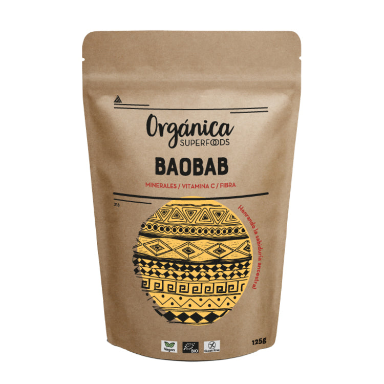Baobab Bio En Polvo 1kg - Orgánica Superfoods_0