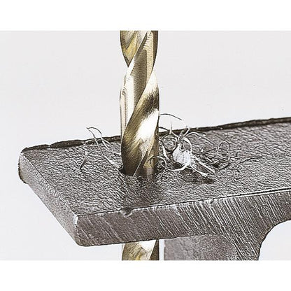 Brocas espirales HSS rectificadas con vástago redondo para metal Wolfcraft Ø 3,1 mm