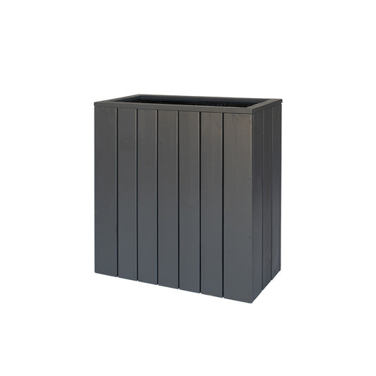 Jardinera Alta De Madera Autoportante 75 X 34,5 X 80 Cm City Grey Hortalia_0