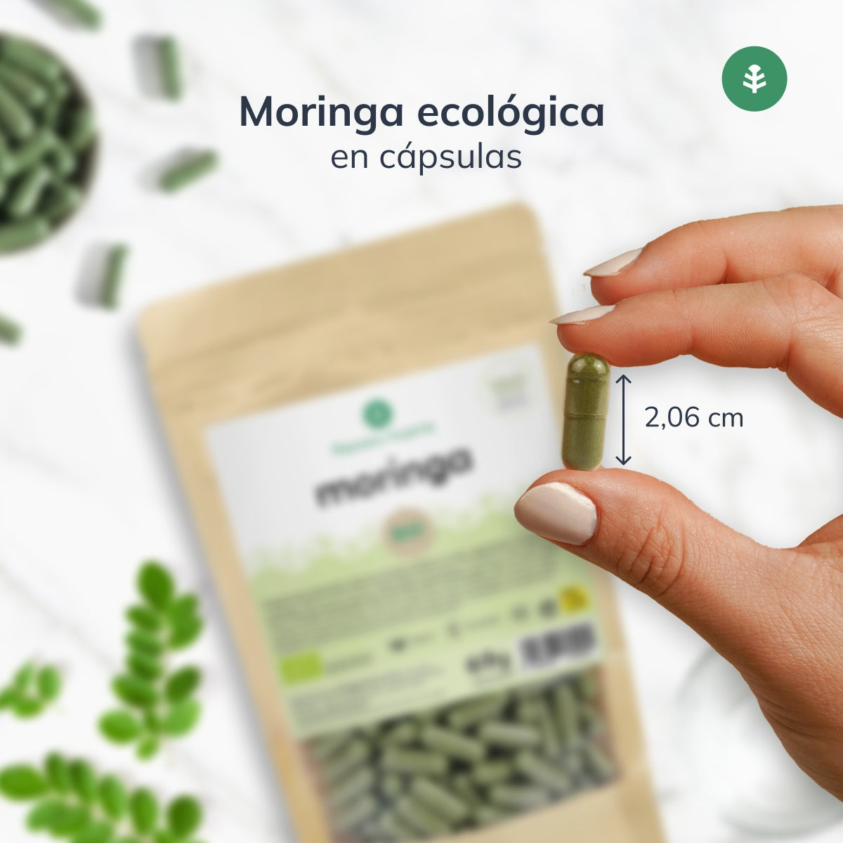 Moringa BIO Planeta Huerto 150 cápsulas