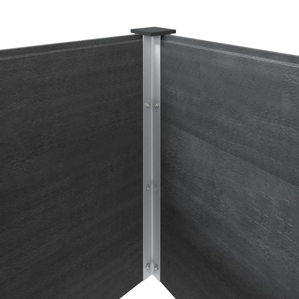 Arriate Elevado De Wpc Gris 300x100x91 Cm_5