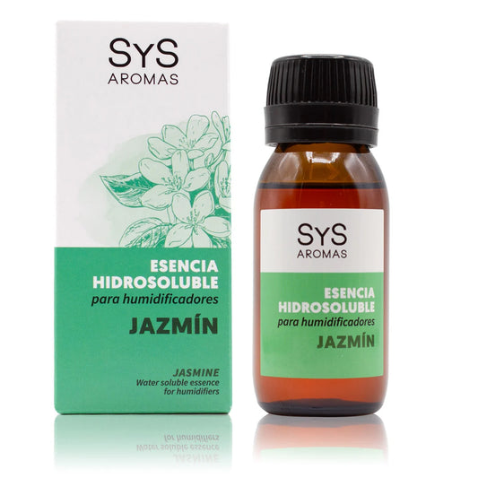 Esencia Hidrosoluble Jazmín SYS Aromas 50 ml | Aroma Floral y Delicado | Para Humidificadores y Difusores_0