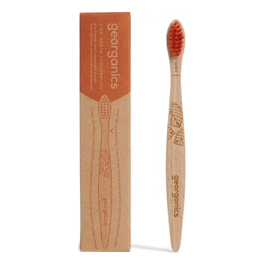 Cepillo de Dientes de madera de Haya KIDS Georganics