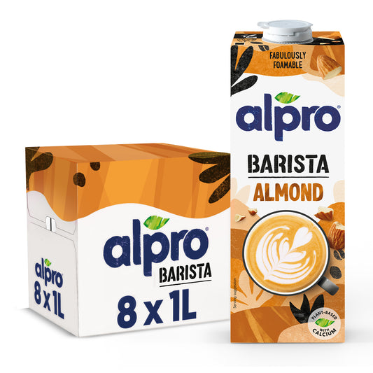 Pack 8 uds Bebida de Almendra Barista Alpro 1 Litro