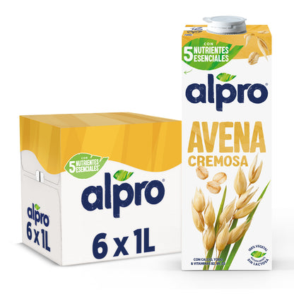 Pack 6x Bebida de Avena Alpro 1 Litro