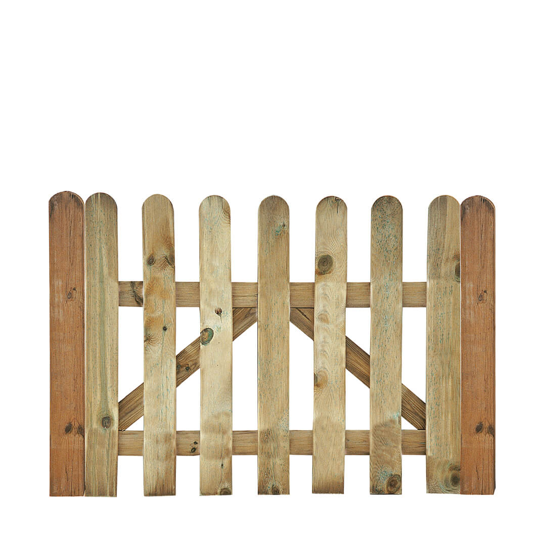 Puerta Valla Clásica Madera 1x1 M Nortene_0
