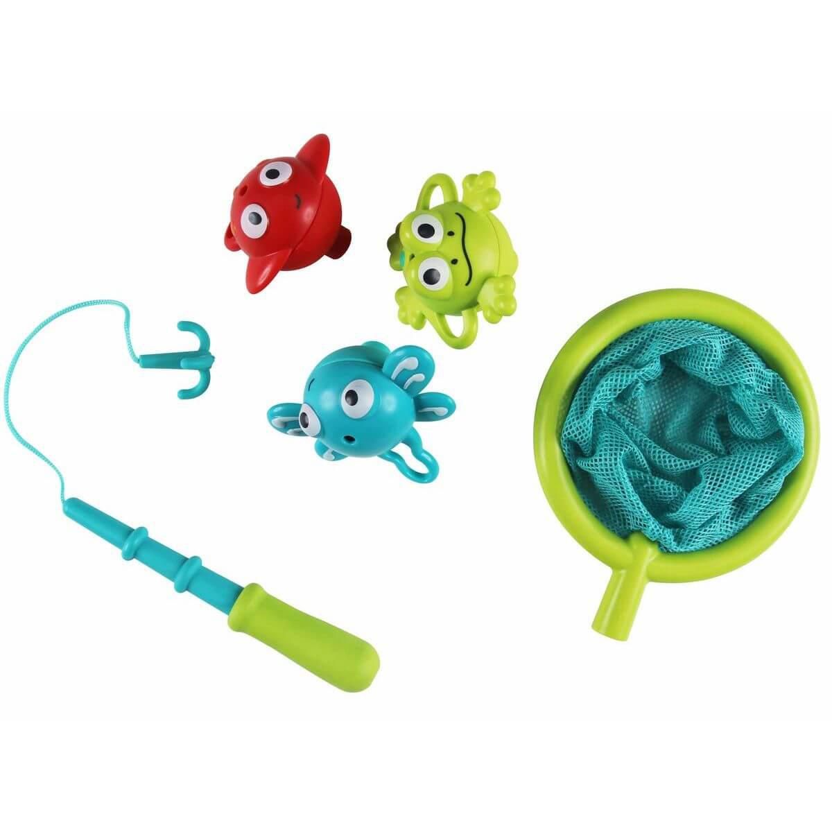 Juguete Baño Double Fun Fishing Hape_0