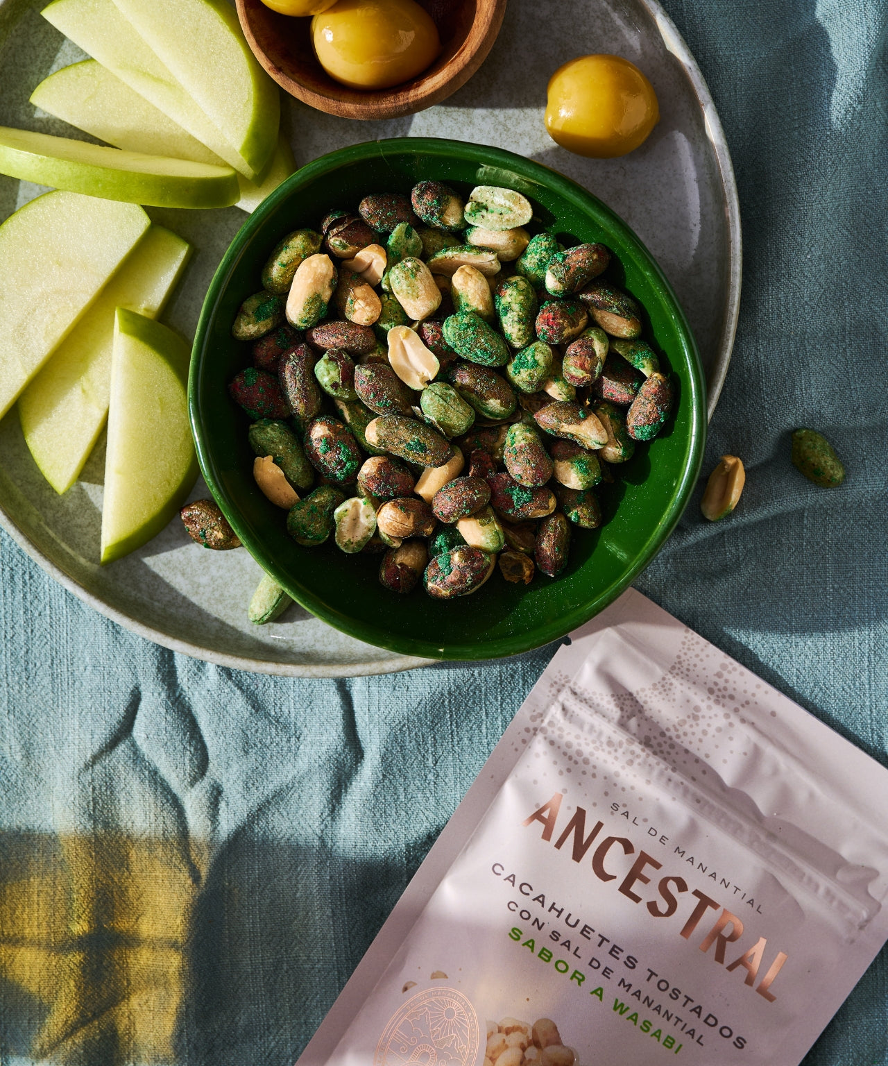 Cacahuete Tostado Natural Sabor Wasabi 85 G_2