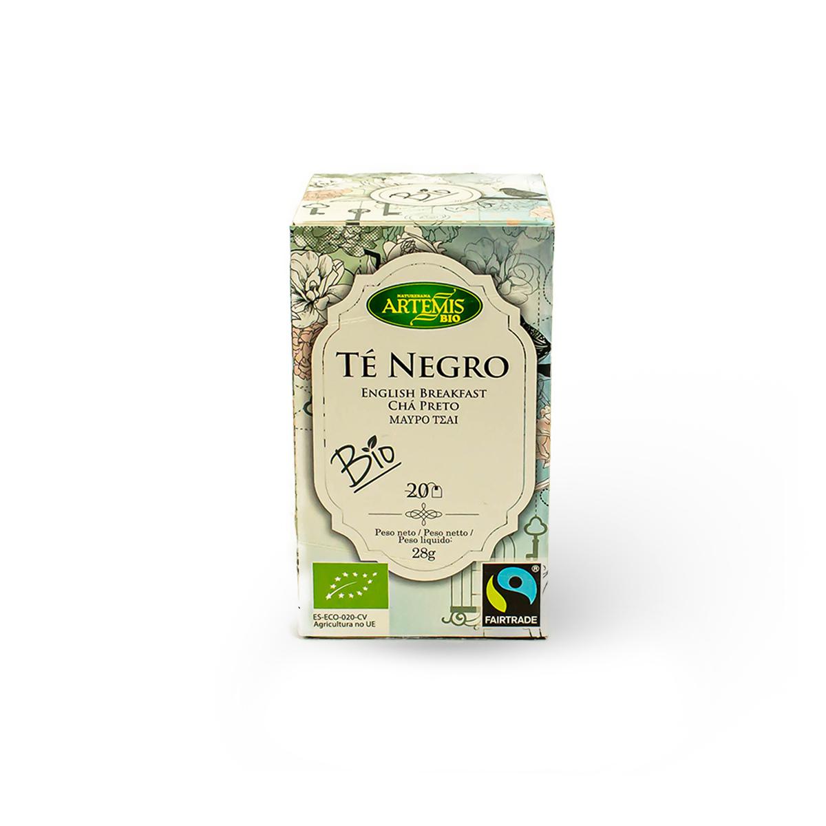 Te Negro (English Breakfast) Eco 20 Filtros Artemisbio
