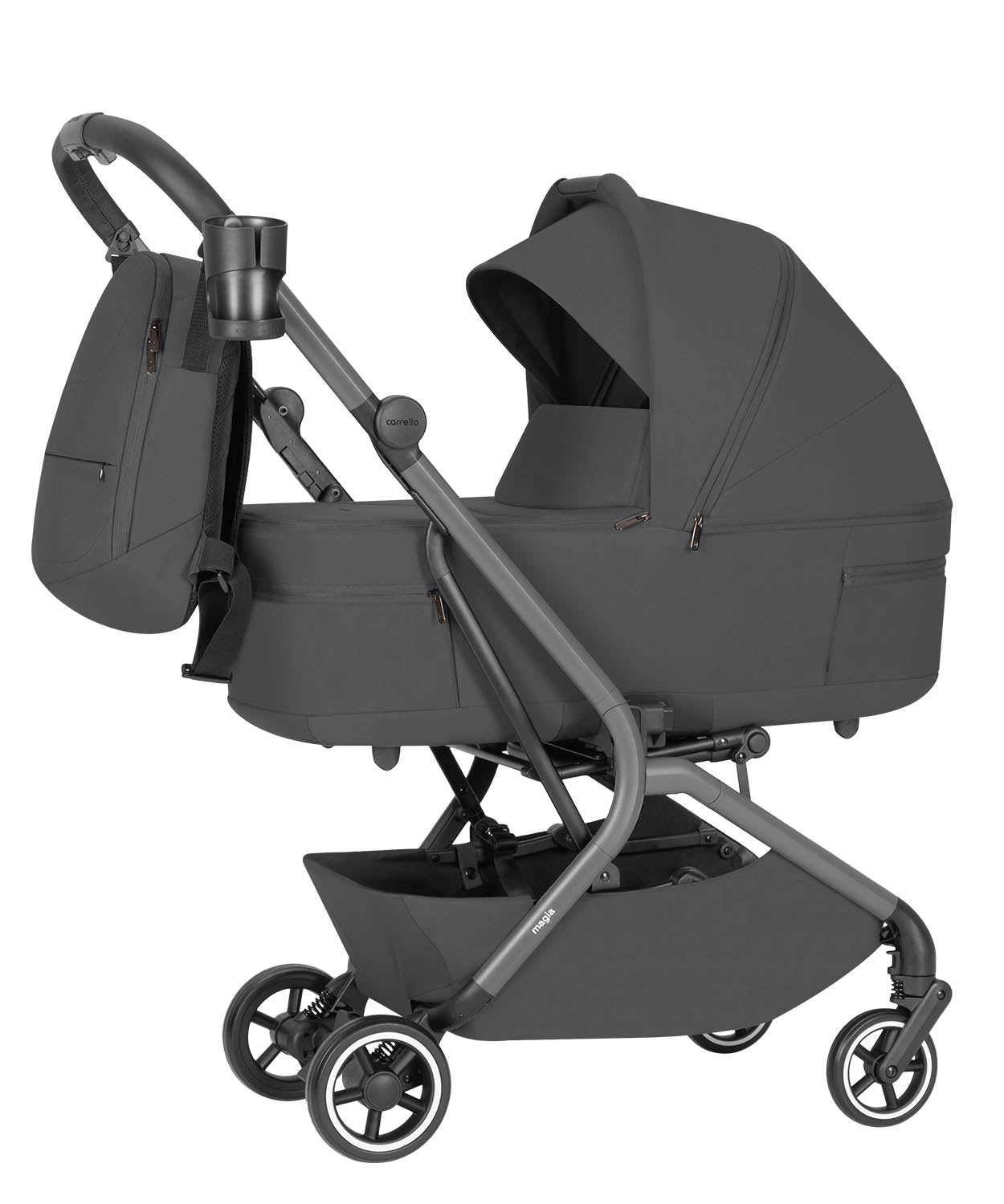Carrello Carrito De Bebé Magia Dúo 2 En 1 Elm Grey_3