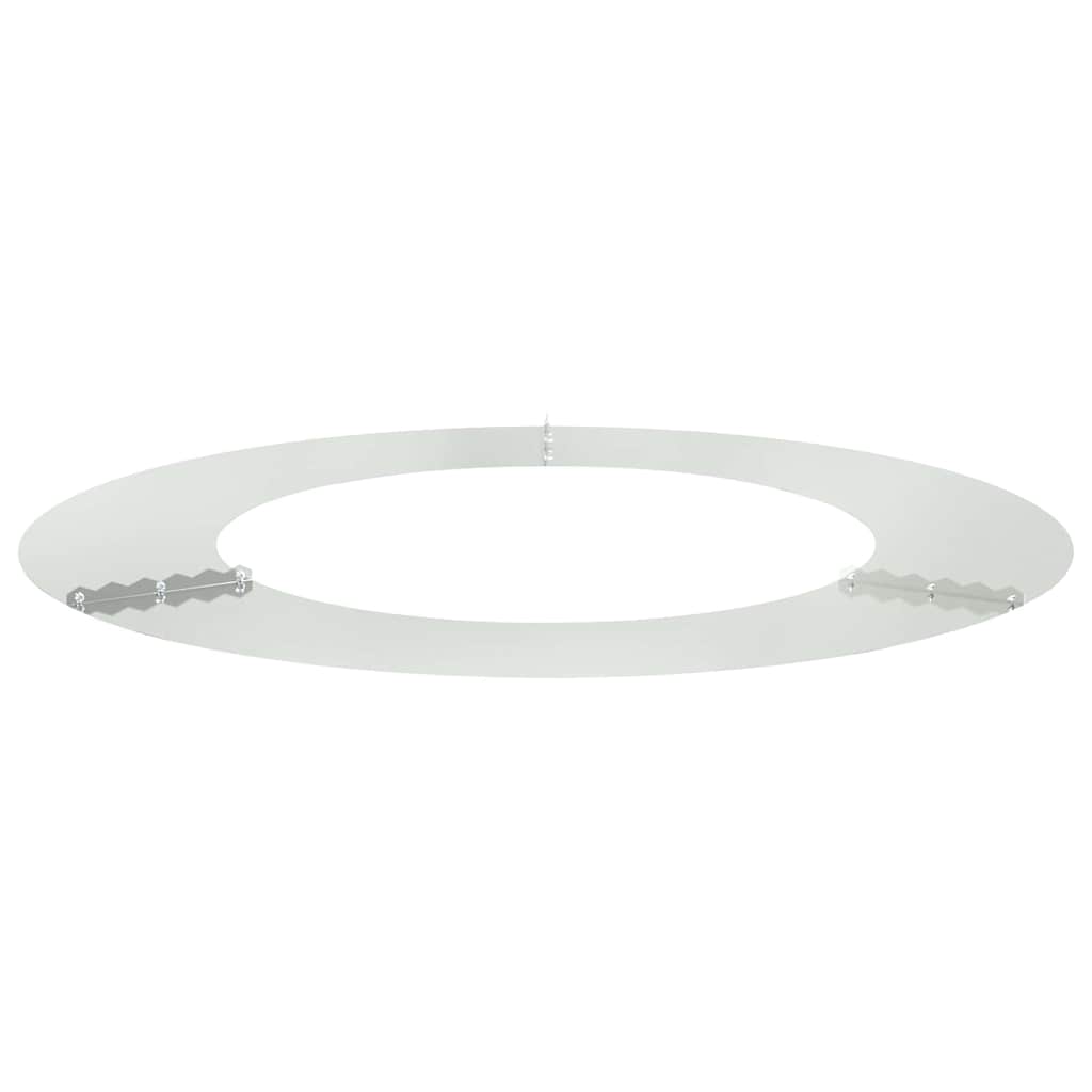 Adecuado Para Anillo De Árbol Plano Plateado Ø50/80 Cm_3