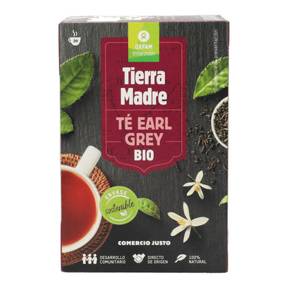 Té negro earl grey Comercio Justo bio  Tierra Madre Oxfam Intermón 40 g