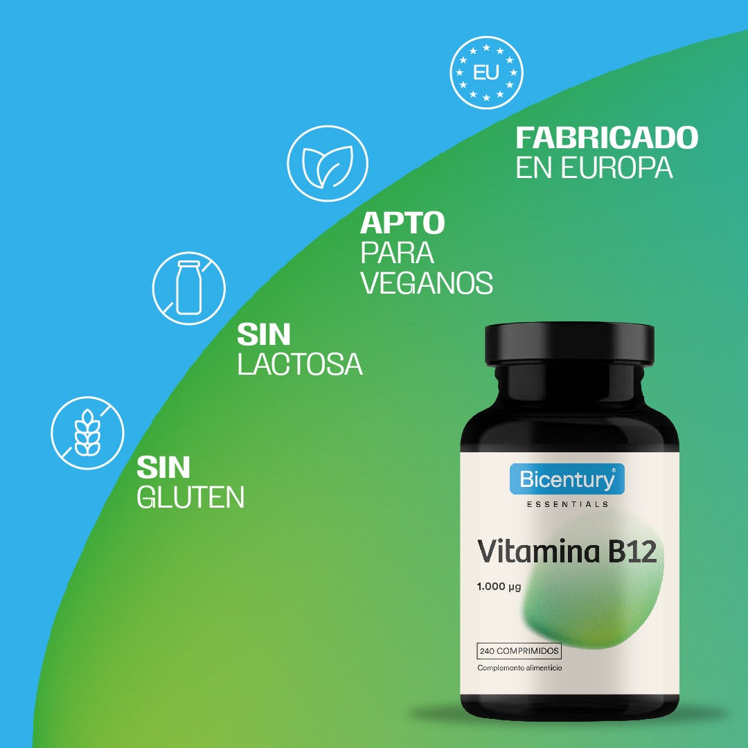 Vitamina B12 BICENTURY 240 Comprimidos