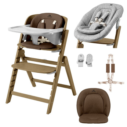 Carrello Trona Evolutiva Para Bebé Focus Moka Brown_0