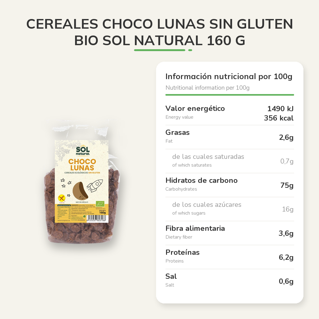 Información nutricional