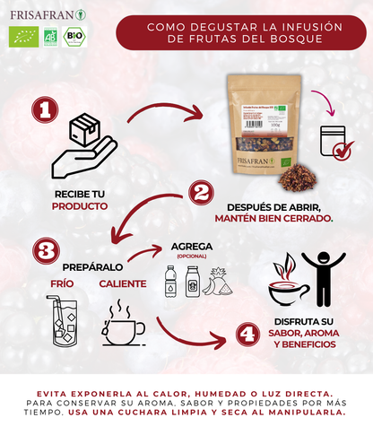 Infusión De Frutas Del Bosque A Granel Ecológica | Frisafran 100 G_2