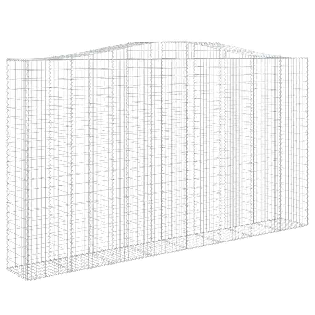 Cestas De Gaviones 10 Uds Forma De Arco Hierro 400x50x220/240cm_2