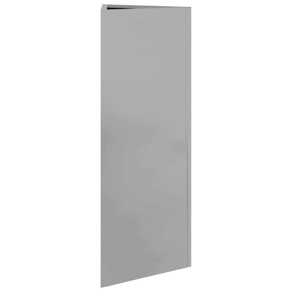 Jardinera Triangular Acero Galvanizado 30x26x75 Cm_3