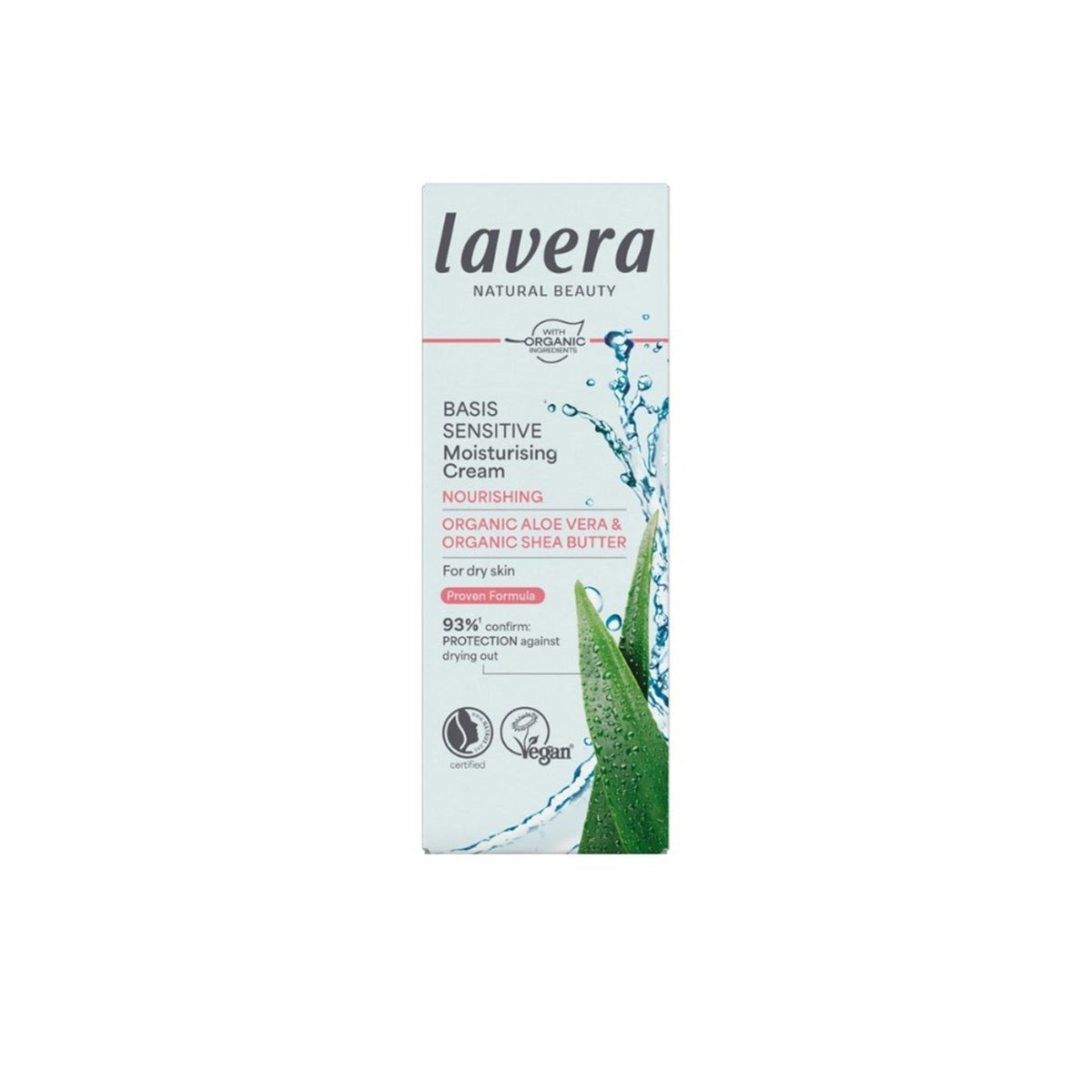 Crema día nutritiva basis sensitive Lavera 50 ml
