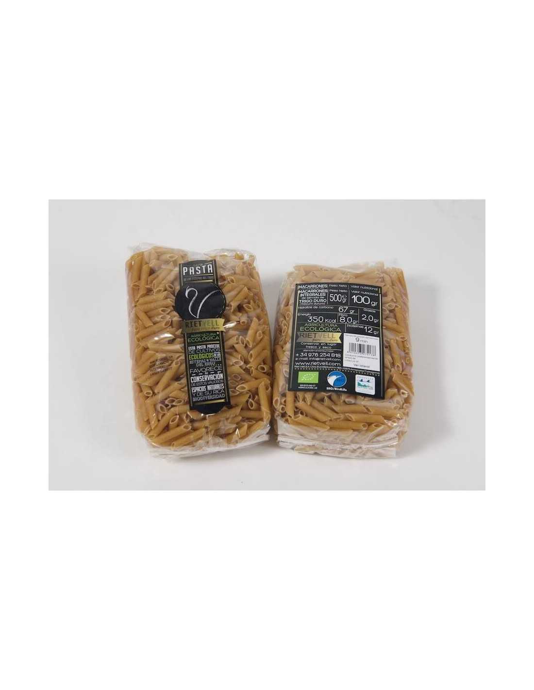 Macarrón Integral Bio 500 G - Riet Vell_0