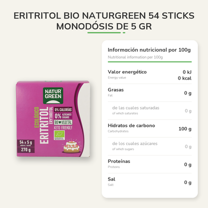 Información nutricional