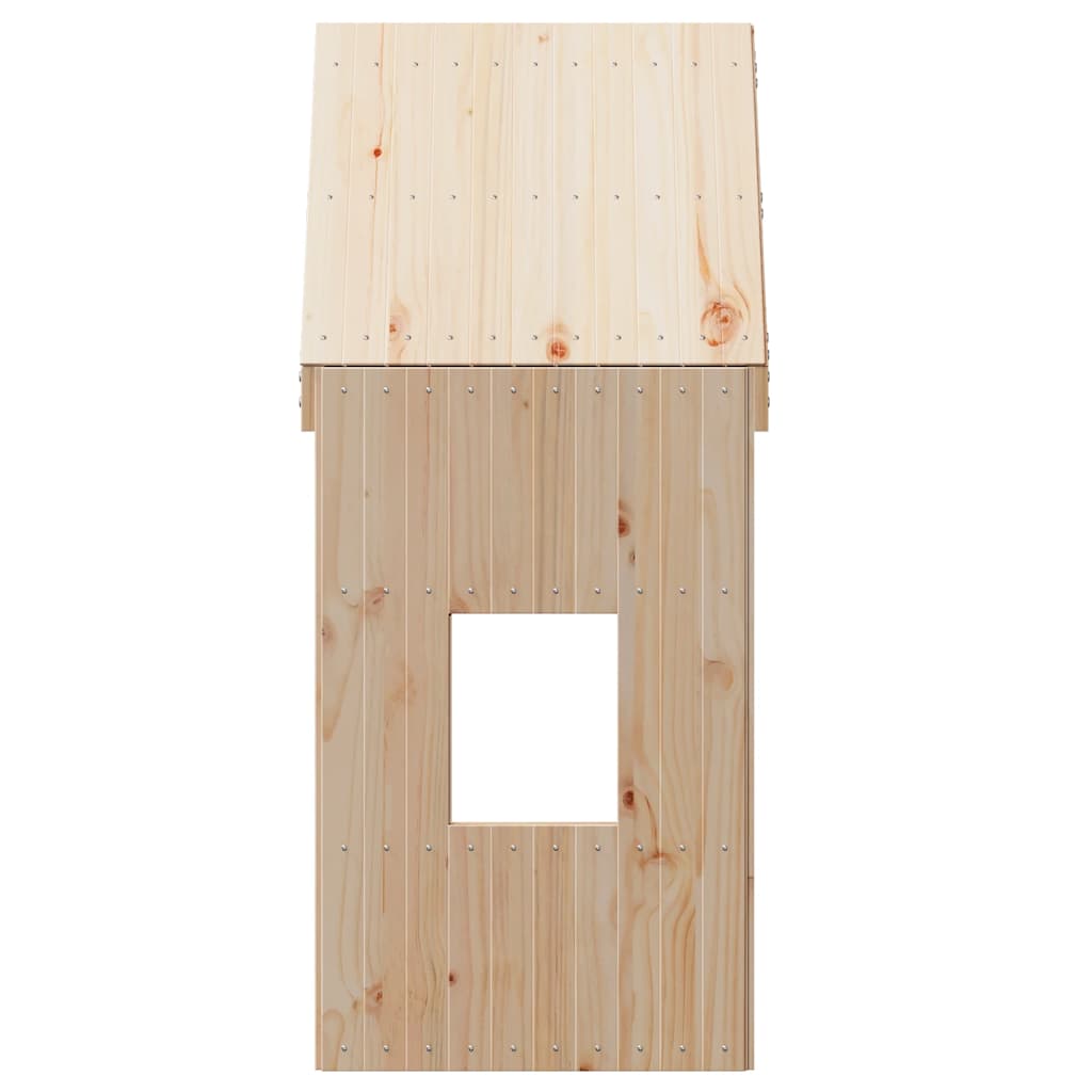 Techo De Cama Infantil Madera Maciza Pino 60x99x139,5 Cm_3