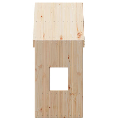 Techo De Cama Infantil Madera Maciza Pino 60x99x139,5 Cm_3