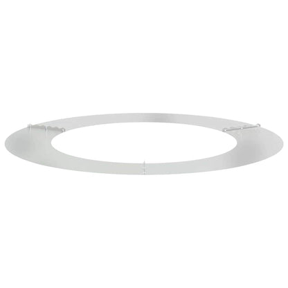 Adecuado Para Anillos De Árbol Plano 5 Uds. Plateado Ø60/90 Cm_3