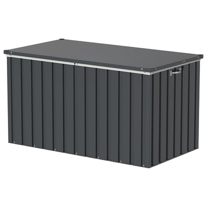 Apollo 585 L Anthracite Grey Metal Storage Chest_0