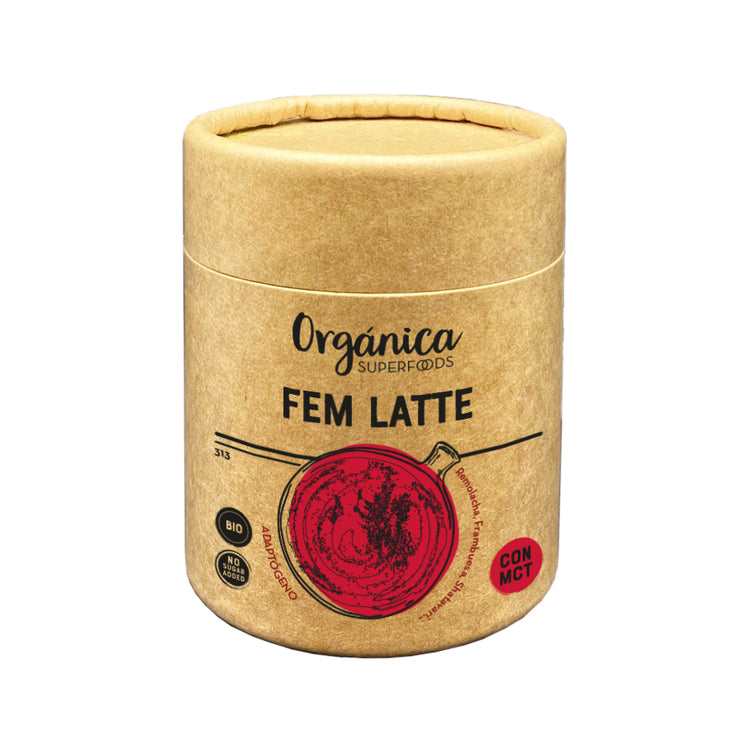 Fem Latte Bio -frambuesa Remolacha Shatavari- 100g - Orgánica Superfoods_0