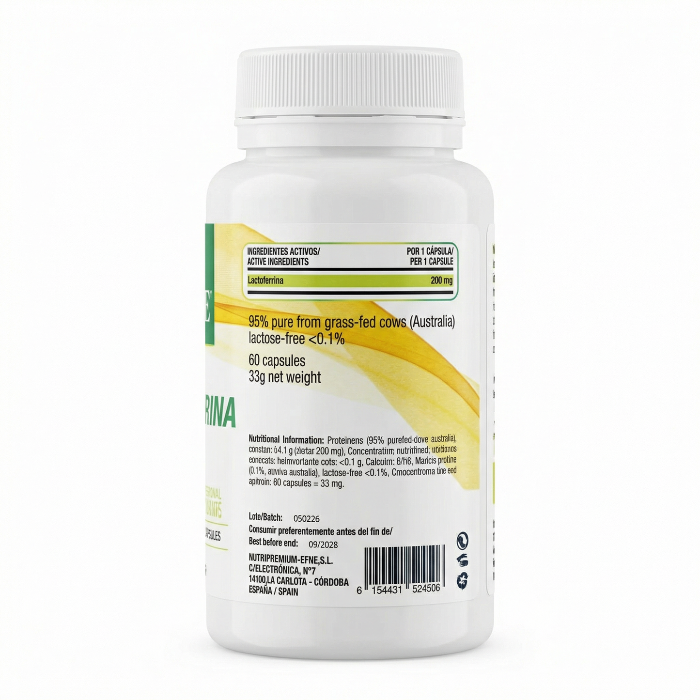 Lactoferrina 200 Mg Efne – El Elixir De Protección Celular E Inmune_1