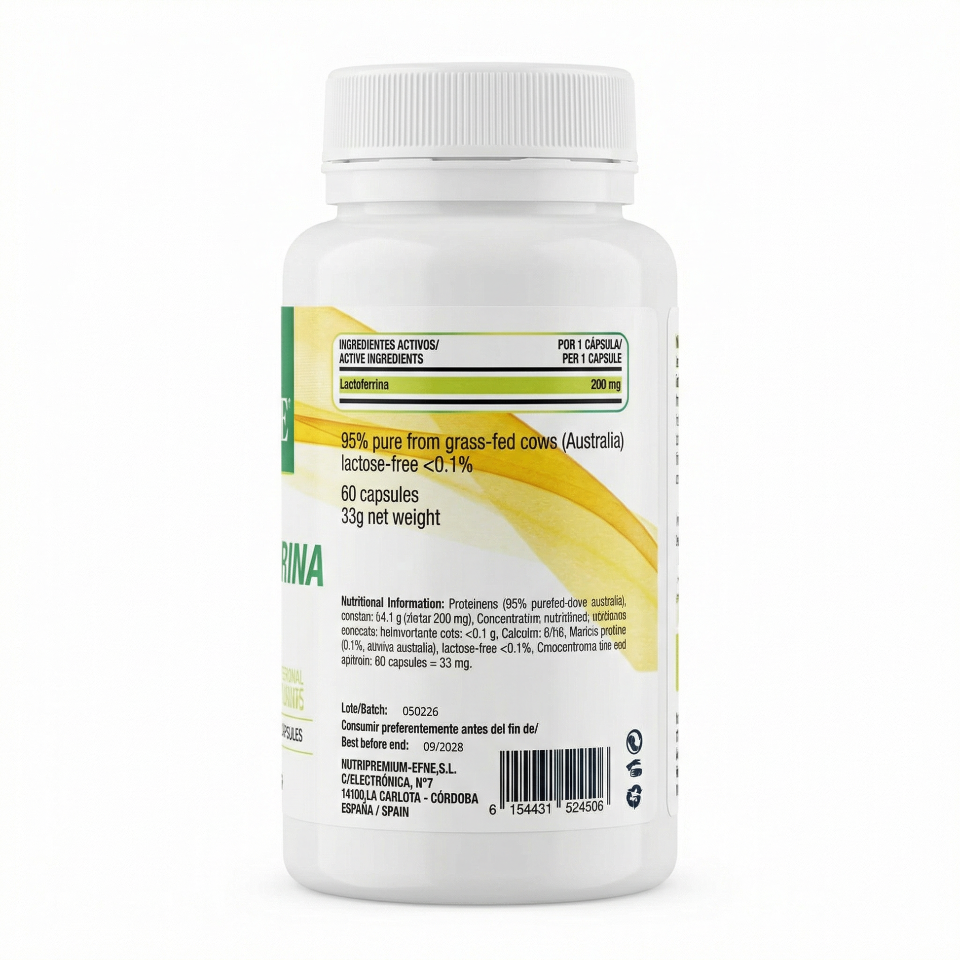 Lactoferrina 200 Mg Efne – El Elixir De Protección Celular E Inmune_1