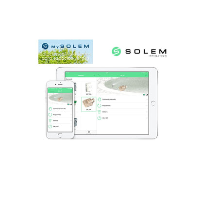 Programador Solem Smart-is 24v 2 Estaciones (wifi/bluetooth) - Riego Inteligente_2