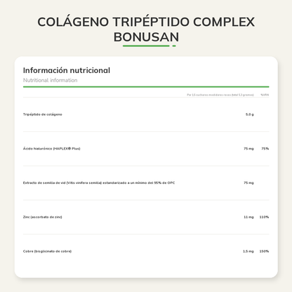 Información nutricional