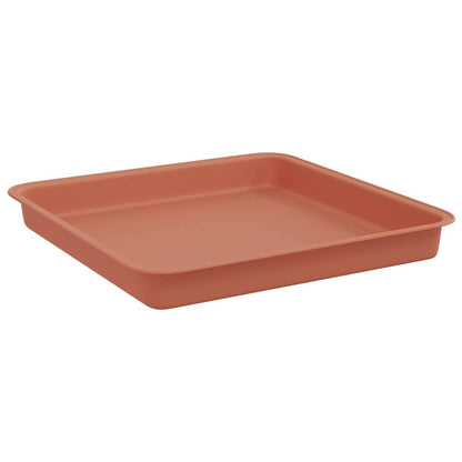 Bandeja Cuadrada Para Flores 24 Pcs Rojo Ladrillo_4