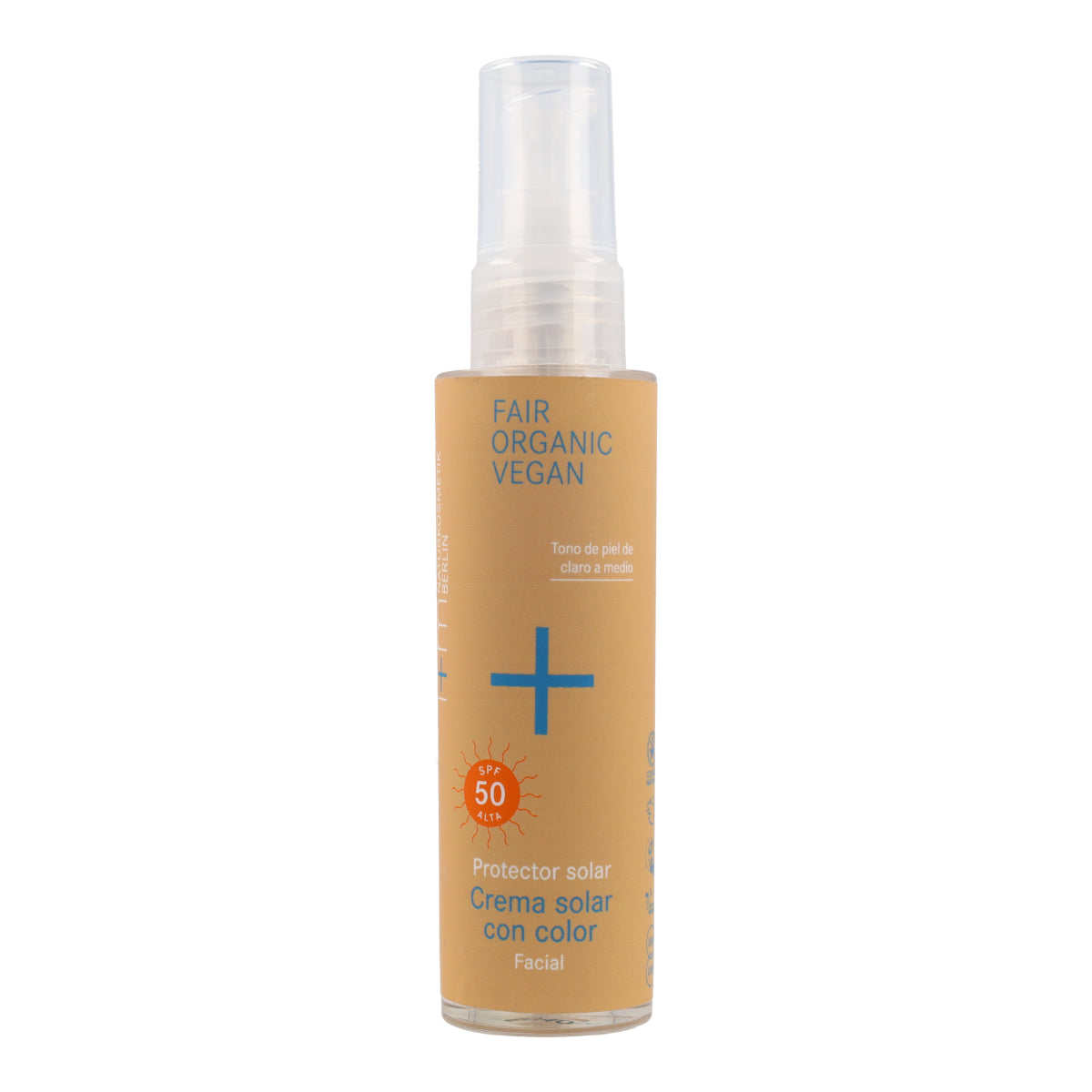 Crema facial con color SPF50 I+M 50 ml