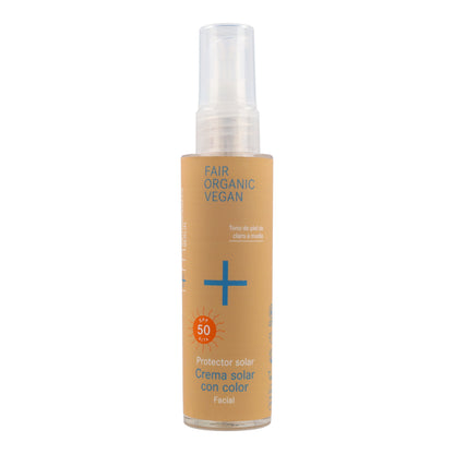 Crema facial con color SPF50 I+M 50 ml