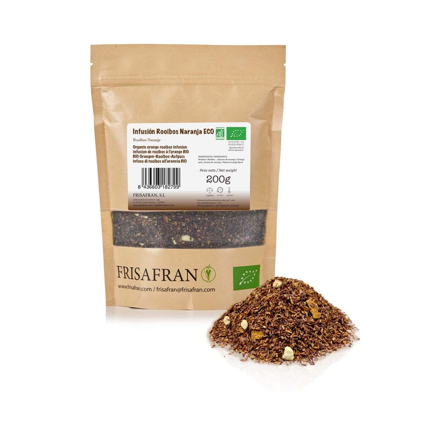 Infusión De Rooibos Naranja Ecológica En Granel | Calidad | Frisafran 100 G_1