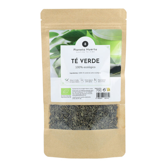 Té verde gunpowder ECO Planeta Huerto 70g
