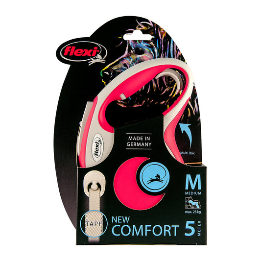 Correa Para Perros Flexi New Comfort 5 M Rojo Talla M_0
