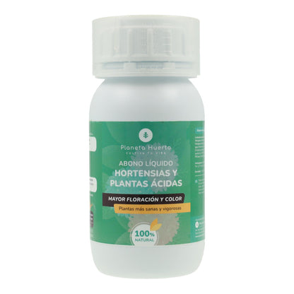 Abono Líquido Hortensias y Plantas Ácidas Planeta Huerto 250 ml
