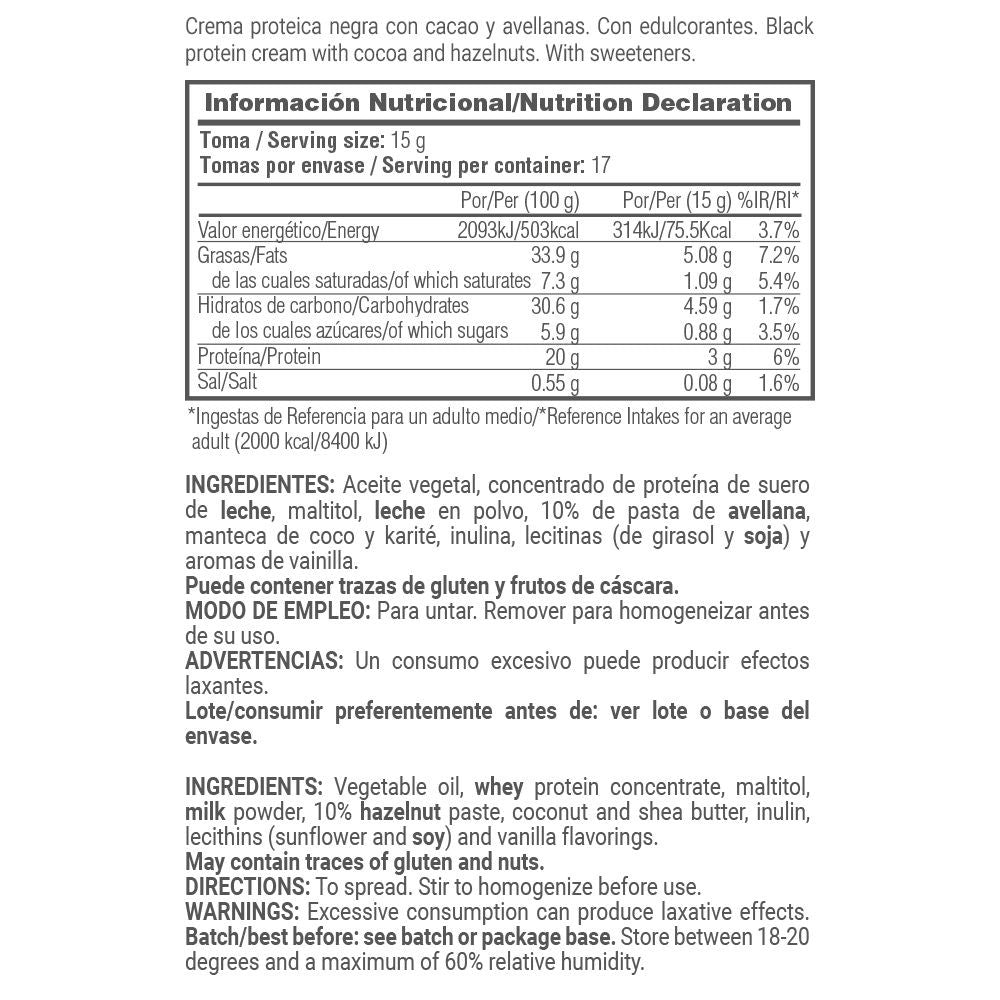 Protein Cream (crema Proteica) - 200g - Crema De Chocolate Y Avellanas - Deliciosa Crema De Proteína - Masmusculo_5