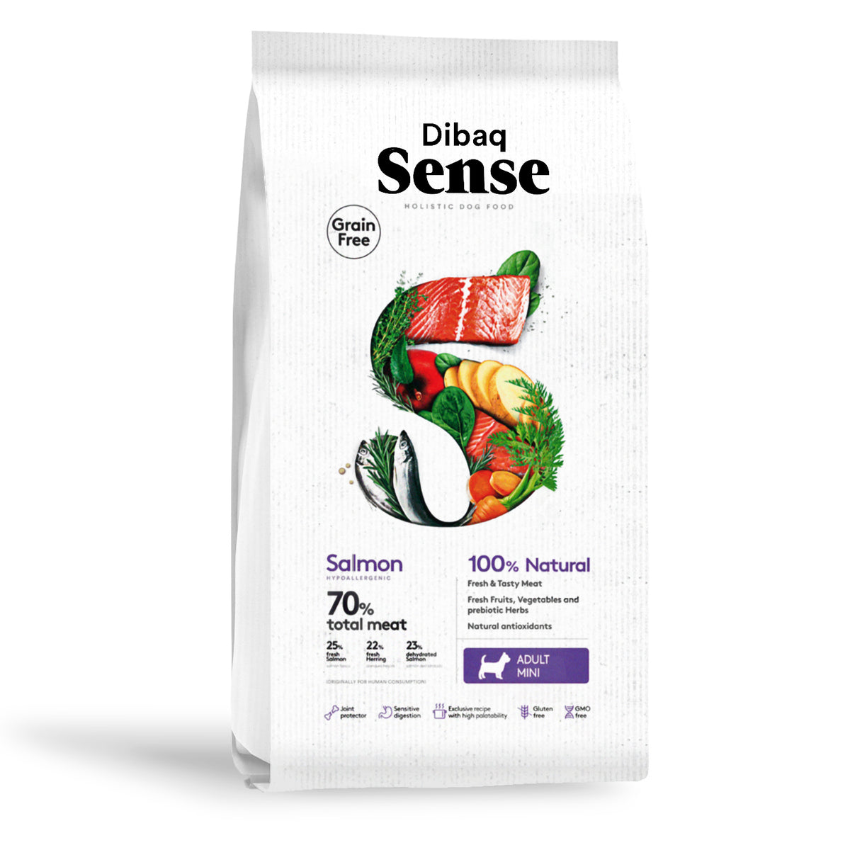 Dibaq Sense Grain Free Salmón Mini 6kg_0