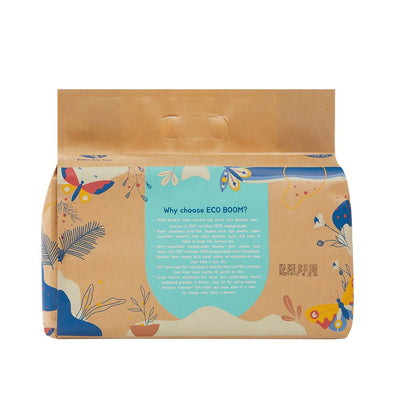 Pack 6x Pañal Ecológico Bambú Talla 1, Ecoboom 204 pañales