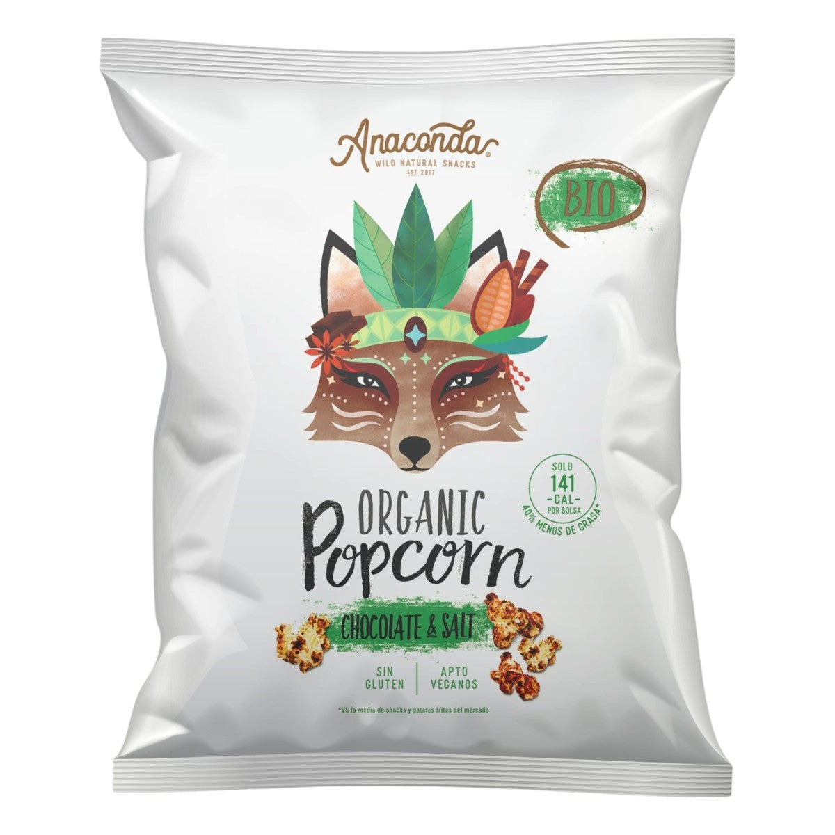 Palomitas Chocolate&Salt BIO Anaconda 30g