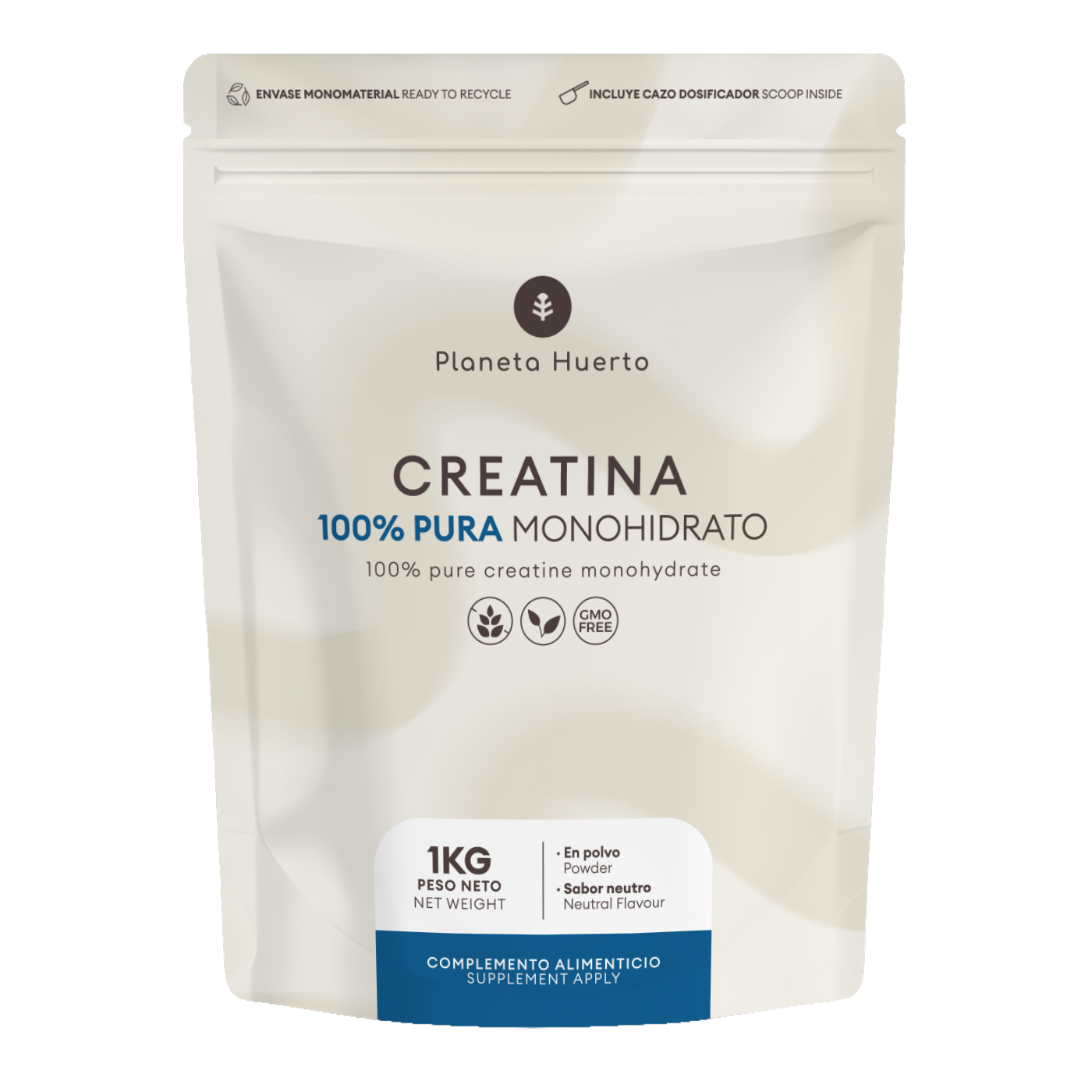 Creatina Monohidrato Planeta Huerto 1 kg